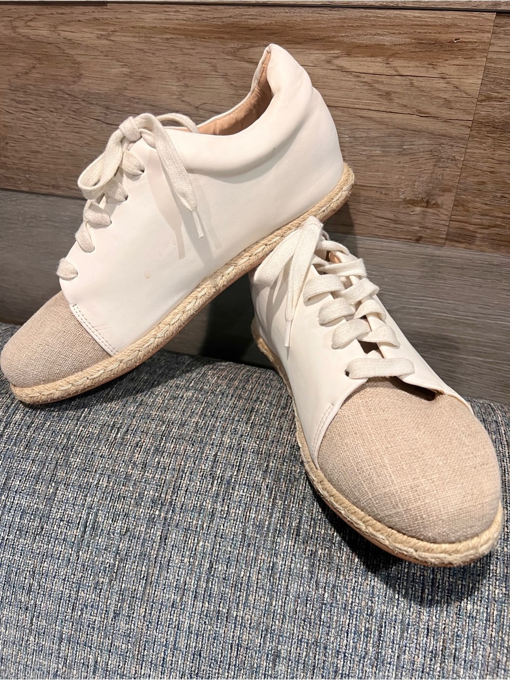 Matt & Nat Maia vegan leather espadrille sneakers size 9